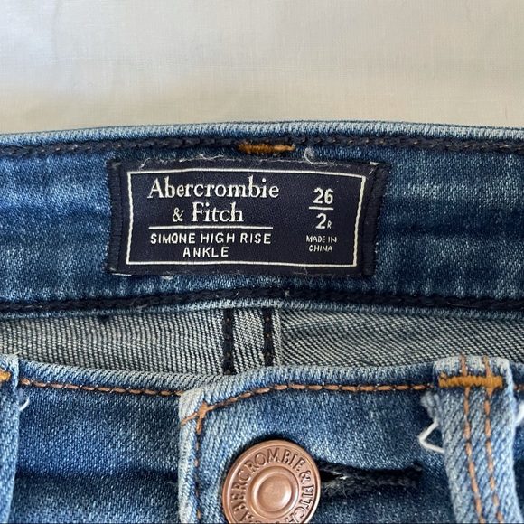 Abercrombie and Fitch Skinny Tuxedo Stripe Jeans - Picture 7 of 7